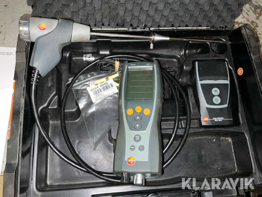 Rökgasmätare Testo 327-1