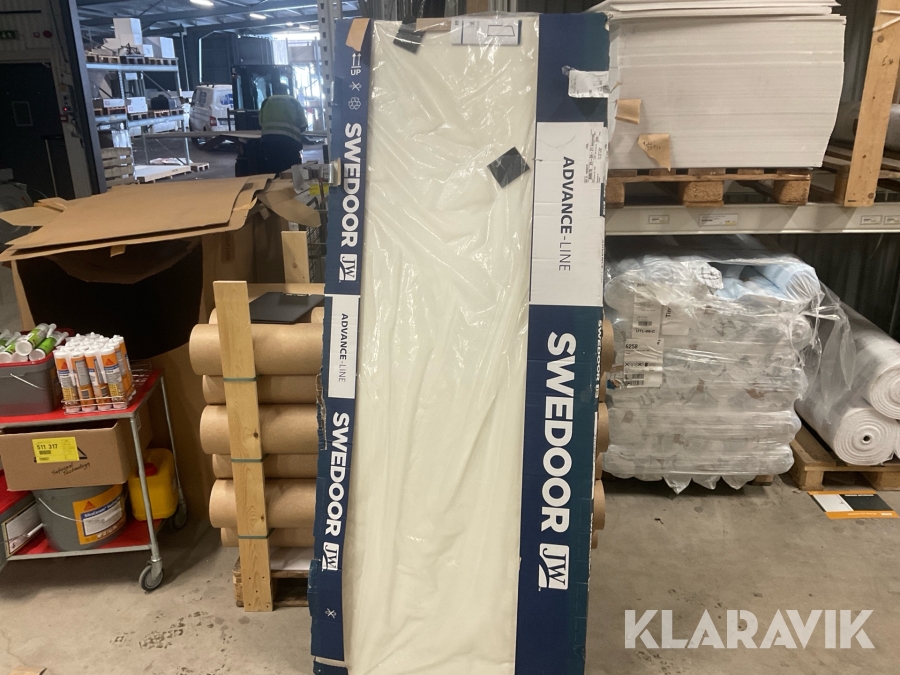 Innedörr massiv Swedoor Master GW EI30 825x2040mm