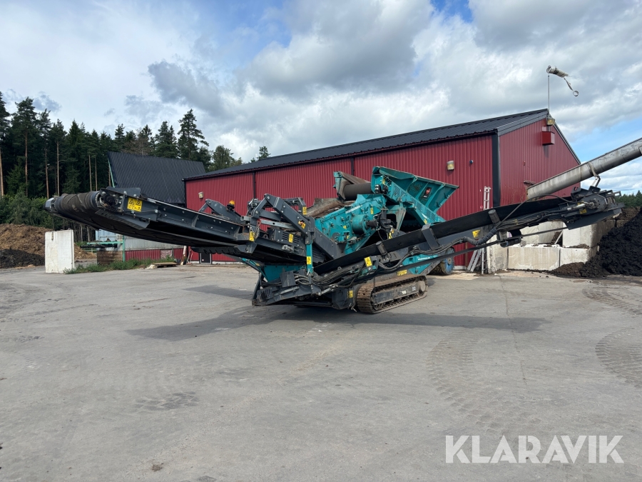 Sorteringsverk Powerscreen Warrior 600