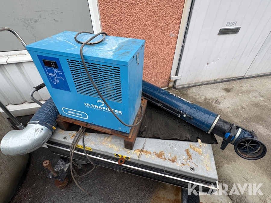 Kylaggregat med ventilationsrör Ultrafilter Fumex UD0054