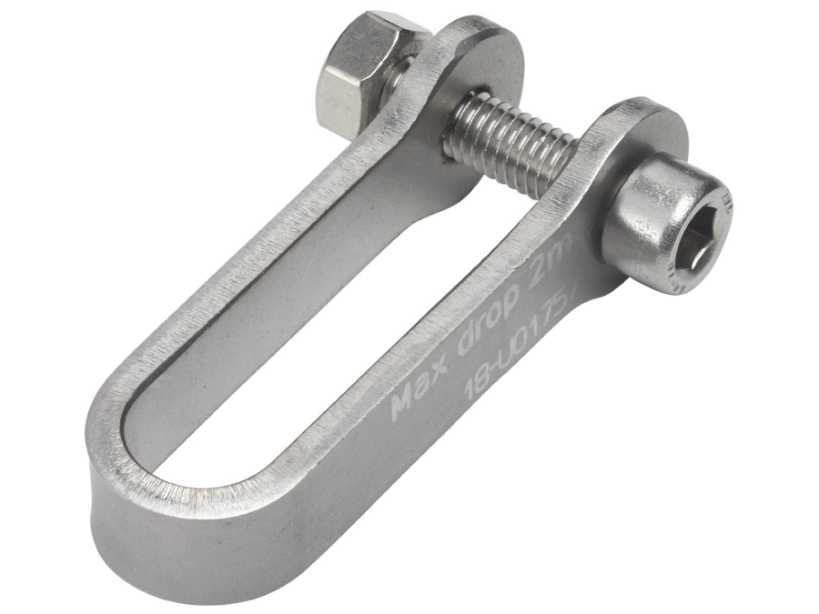 U-fästen Luna Tools 6 × 50 mm, för verktygssäkring, 25 st