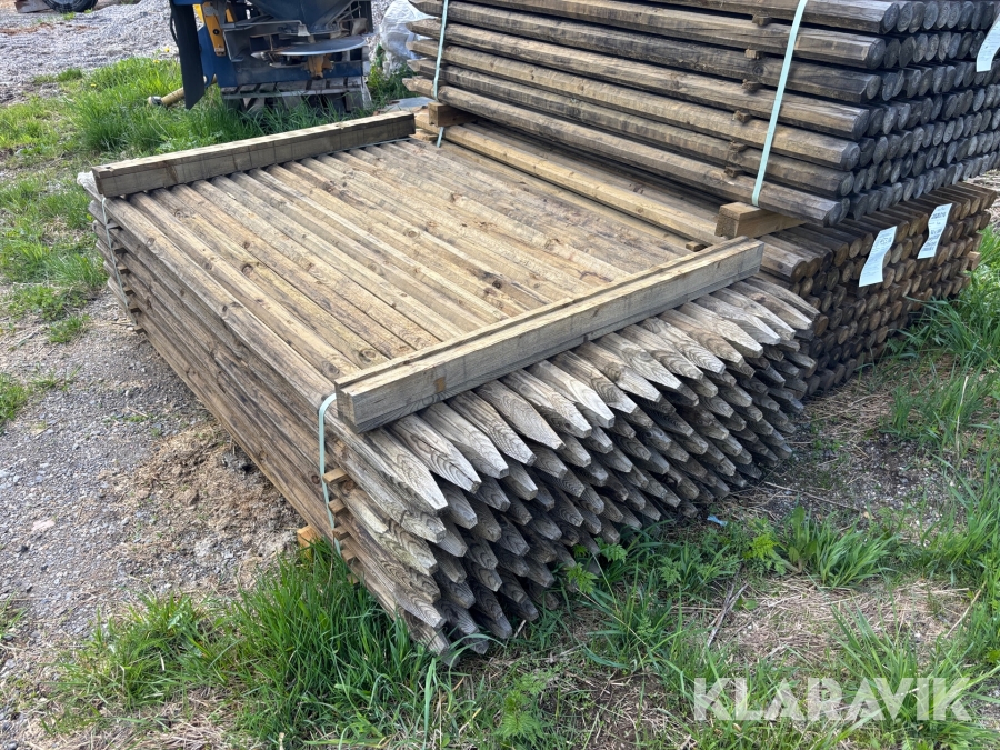 Stängselstolpar Octowood 1800x60mm, 126st
