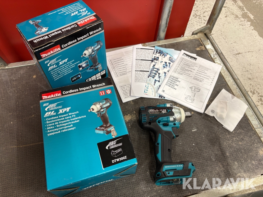 Mutterdragare Makita DTE300Z
