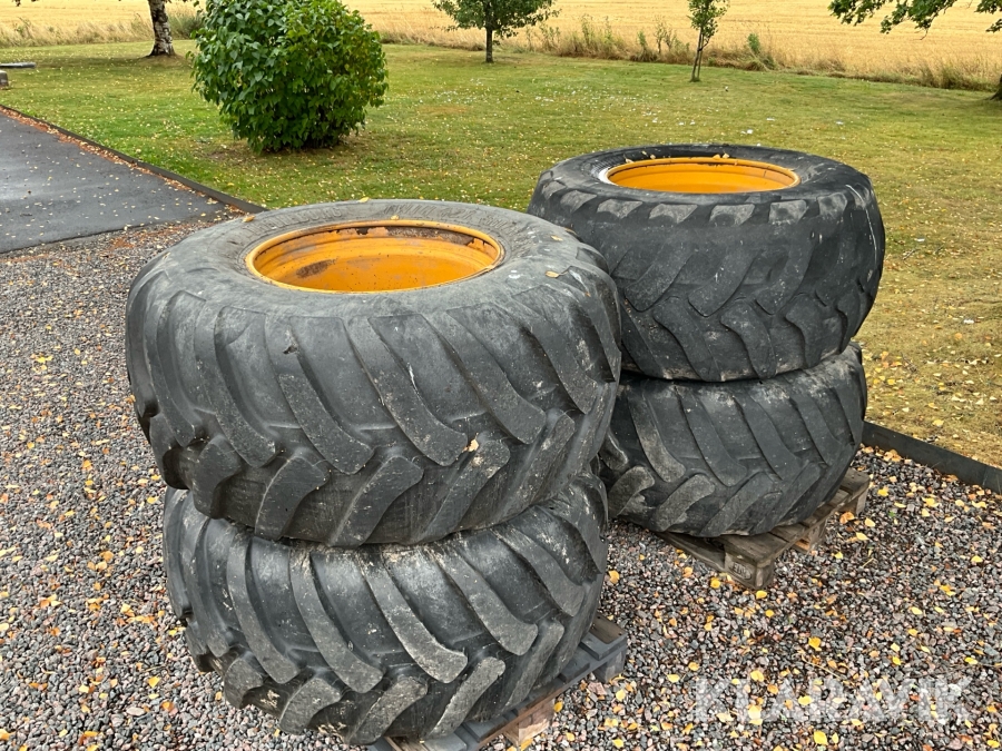 Entreprenadhjul Trelleborg 600/55R26.5 Twin 421 4st