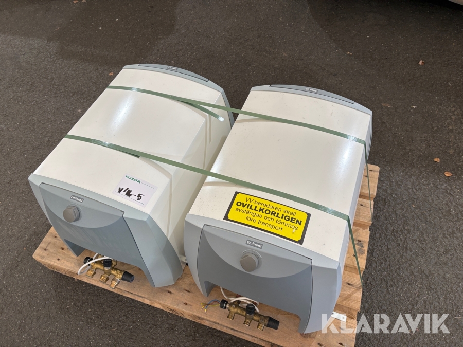 Varmvattenberedare NIBE EVH 16-55-CU / EVH 16-55-R 2 st