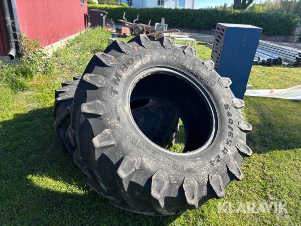 Traktordäck Trelleborg 2 st 540/65R24