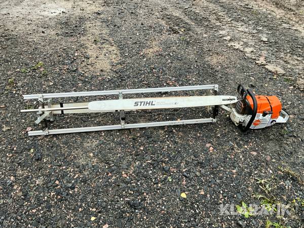 Motorsåg med sågjigg och fällsvärd Stihl MS 881