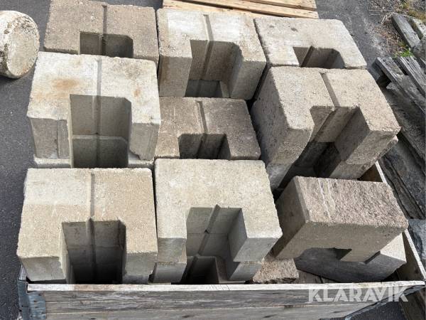 Betongblock / murblock ca 50st