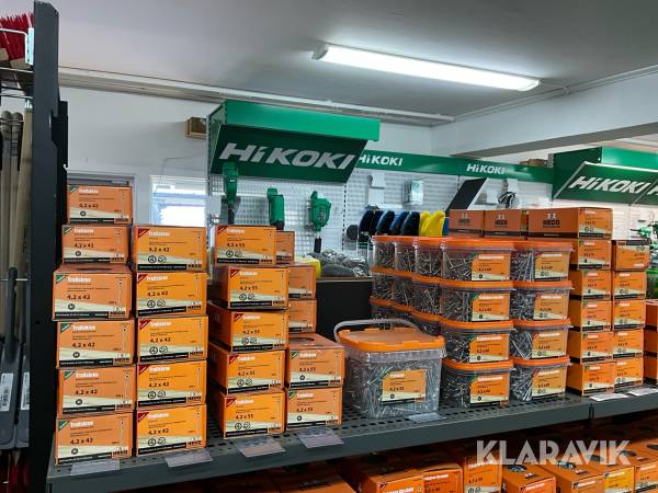 Parti med Trallskruv Heco