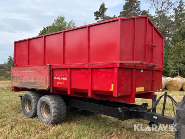Dumperkärra Palmse 1200 spannmålsförhöjning