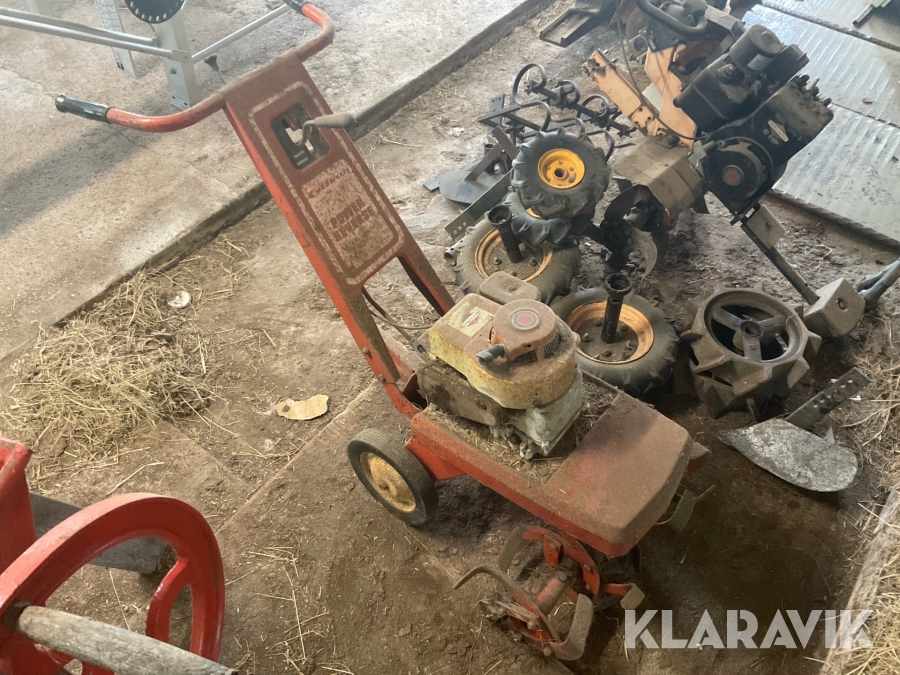 Jordfräs Gilson 4hp