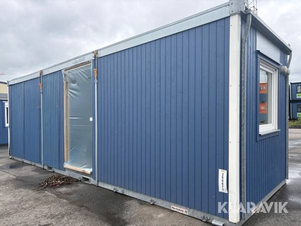 Personalbod / kontor / förråd Max moduler K3
