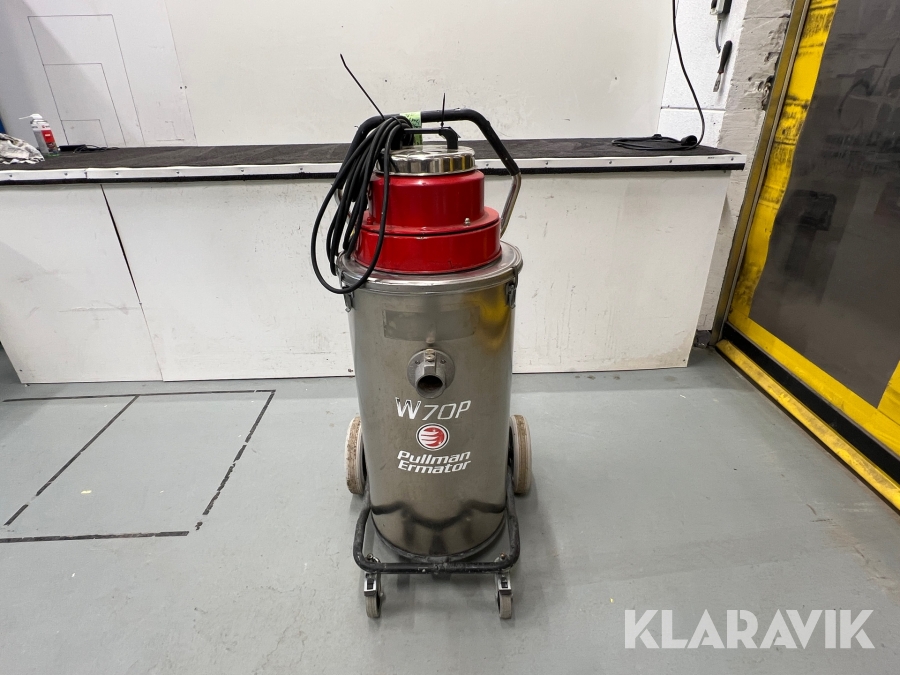 Våtsug Pullman Ermator W70P, Svalöv, Klaravik auktioner