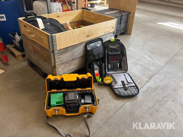 Fiberinstallationsinstrument EXFO & Fujikura svets och mätning