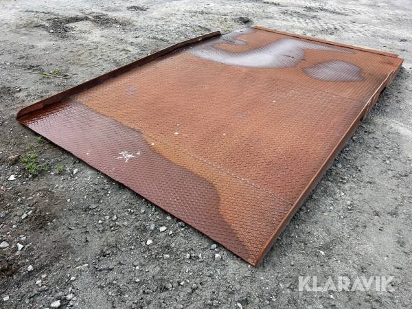 Inkörningsramp för container