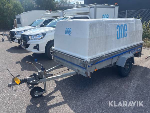Personbilssläp Tgab L 0750 kåpa