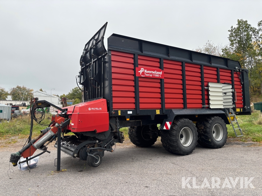 Hackvagn / Självlastarvagn Kverneland Taarup 11080 C