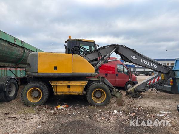 Hjulgrävare Volvo EW 160