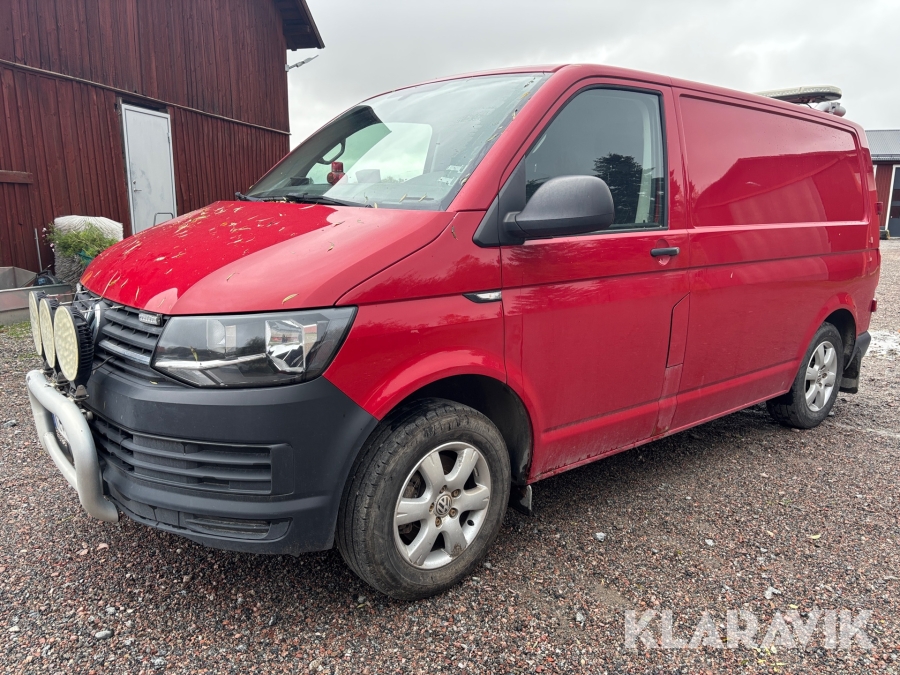 Skåpbil Volkswagen Transporter TDi med Verkstadsinredning