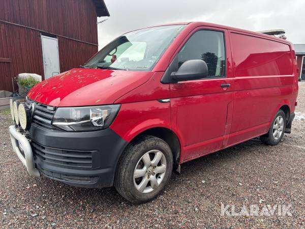 Skåpbil Volkswagen Transporter TDi med Verkstadsinredning