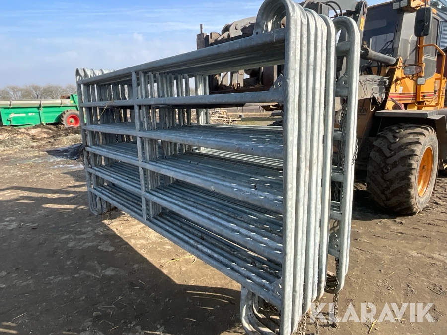 Fångstgrindar 15 st galvade