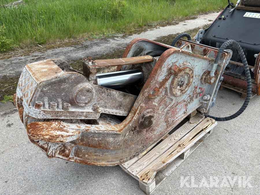 Betongcrusher / Pulverisator Pladdet PDP 25 Oilquick S70