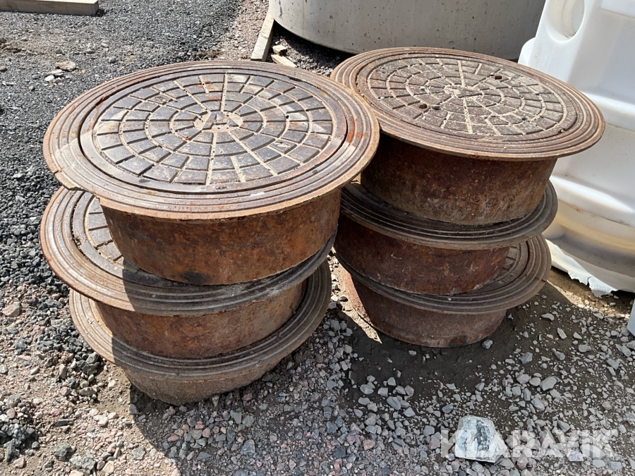 Brunnsbetäckning variabla 6st