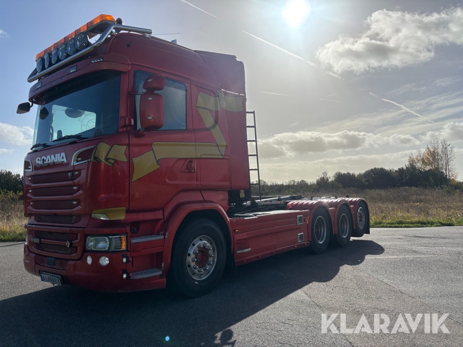 Lastväxlare Scania R580 8X4 Tridem