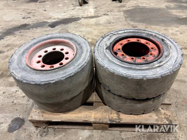 Hjul till truck Continental/Widewall 250/70-15/250-15/7.0-15 4 st
