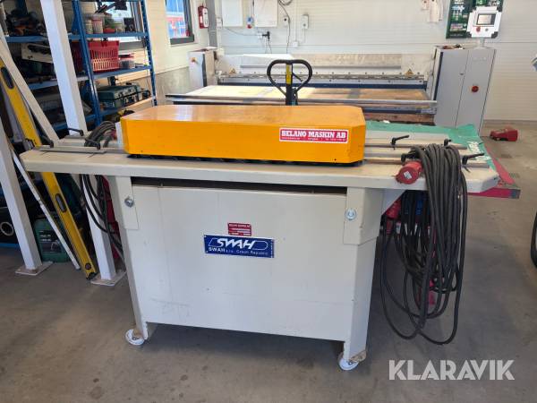 Dubbelfalsmaskin Belano VS2 för plåt