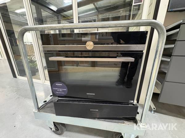 Inbyggnadsugn/Micro/Värmelåda Siemens IQ700 Svart CM87GDB6S, Svart B1830CNB1