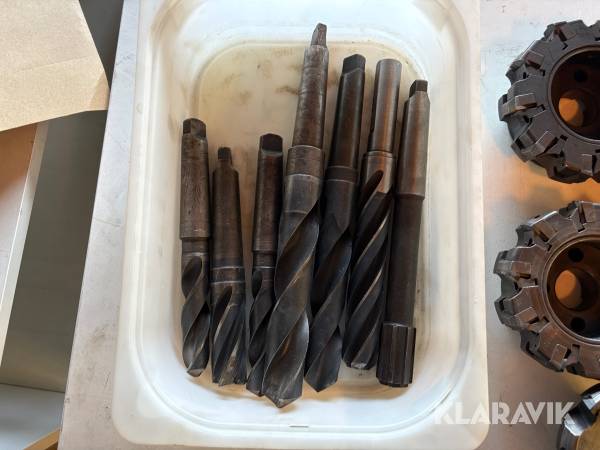 Spiralborrar Malcus Sweden - 7st i diverse storlekar