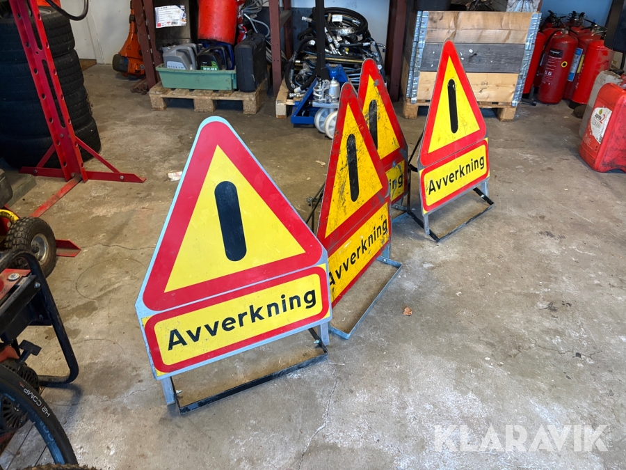 Skyltar Skogma Avverkning 4 st