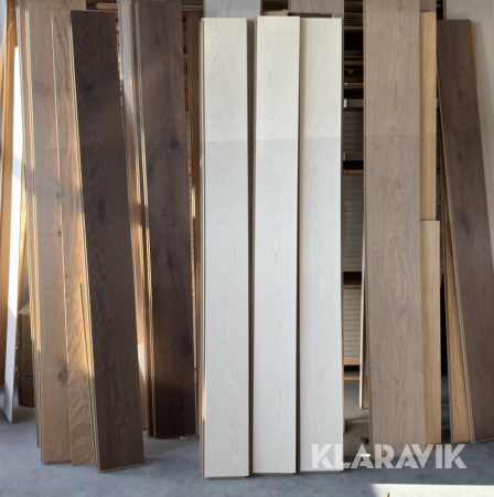 Askgolv Woodura, Misty White, XL, 1-Stav, 5-G klickgolv, 100 kvm ( Select)