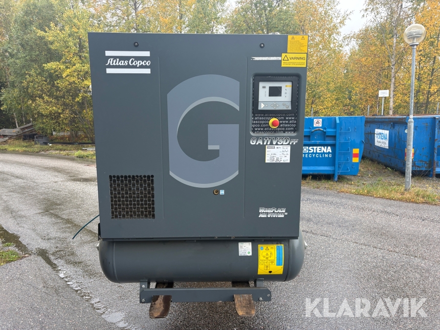 Kompressor Atlas Copco GA11VSDFF