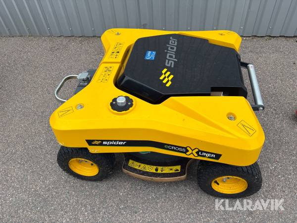 Släntklippare Spider eCROSS LINER fjärrstyrd, 100% batteri