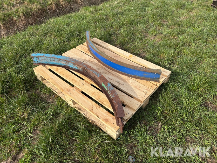 Foderräls Alfa Laval kurva för två & trevägsväxel