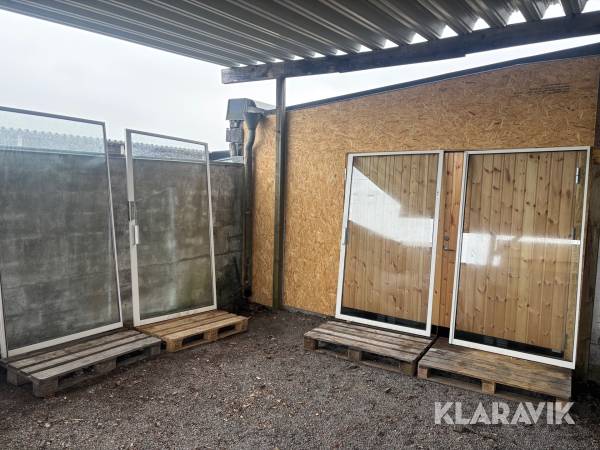 Glasparti / skjutdörrar