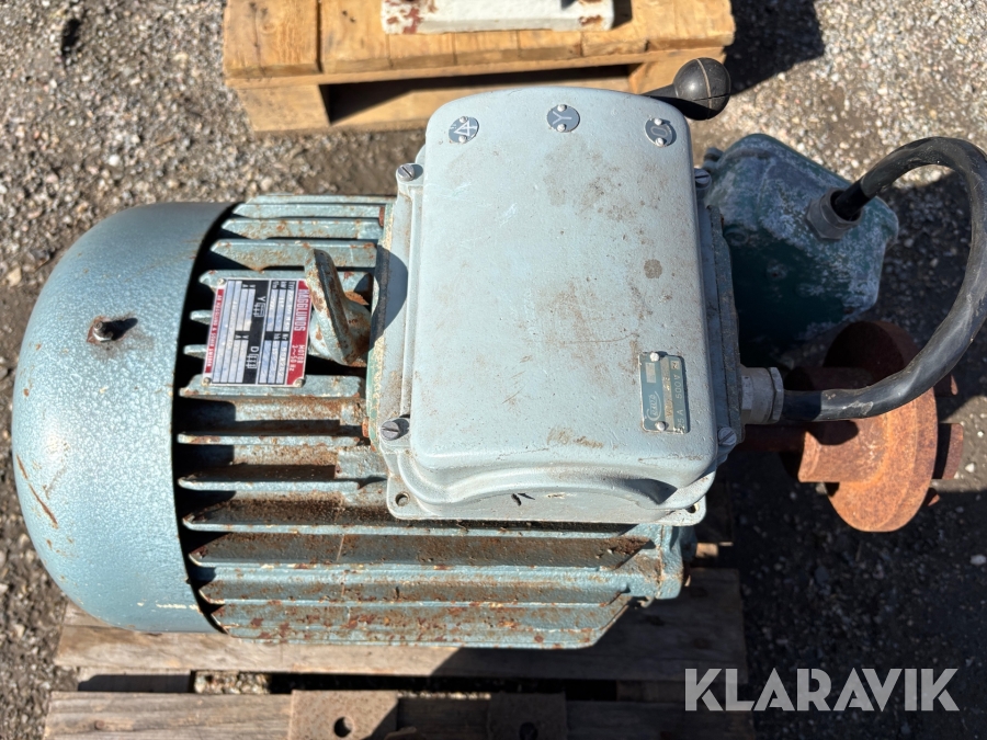 Elmotor Hägglunds R2B 160 m42 15hk / 11kW