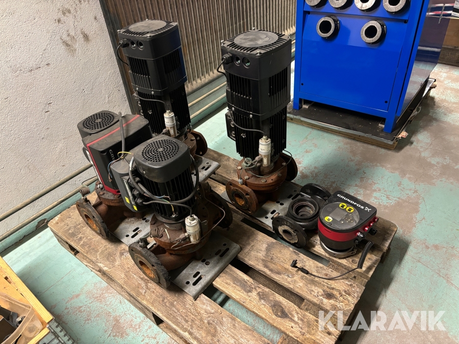 Cirkulationspumpar Grundfos 5 st