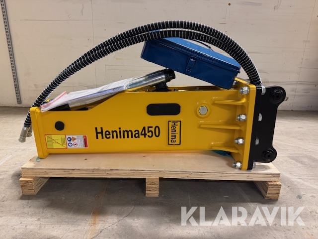 Hydraulhammare Henima 450 S30 m/garanti (Ny)