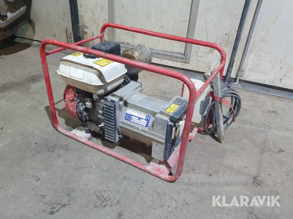Elverk / Generator Honda 1 fas