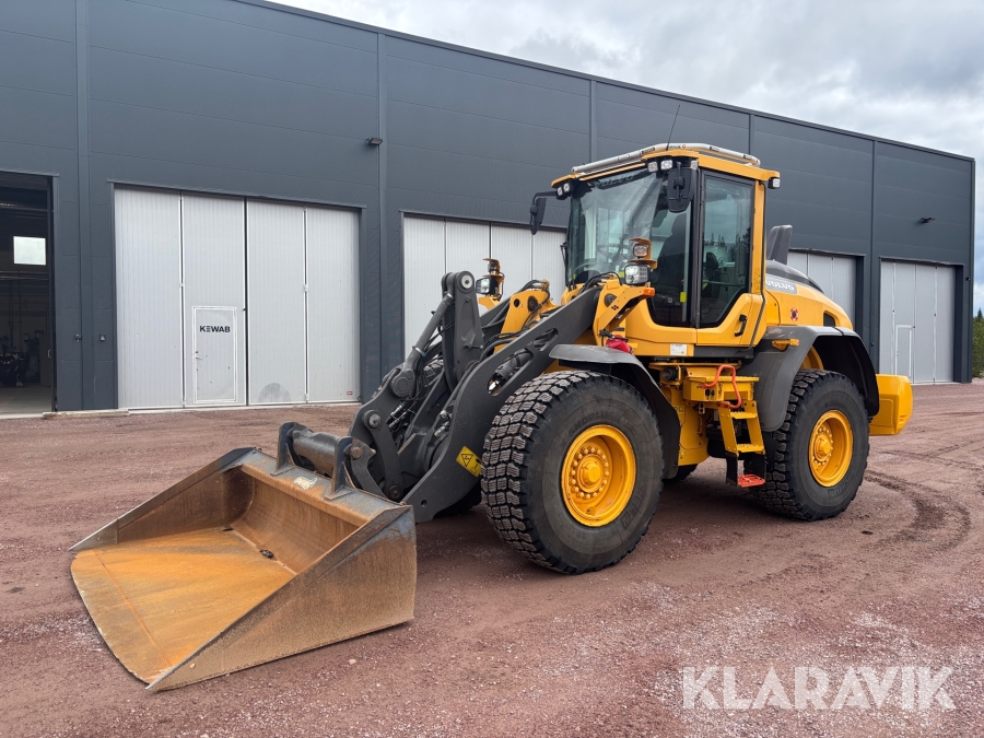 Hjullastare Volvo L70H med Planeringsskopa