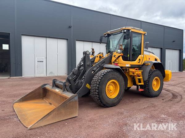 Hjullastare Volvo L70H med Planeringsskopa