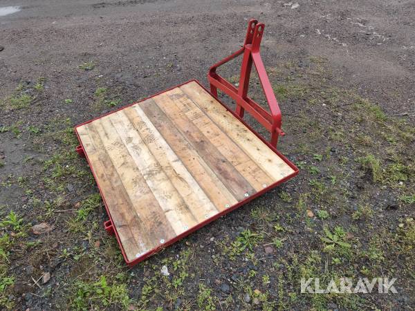 Lastbrygga till traktor