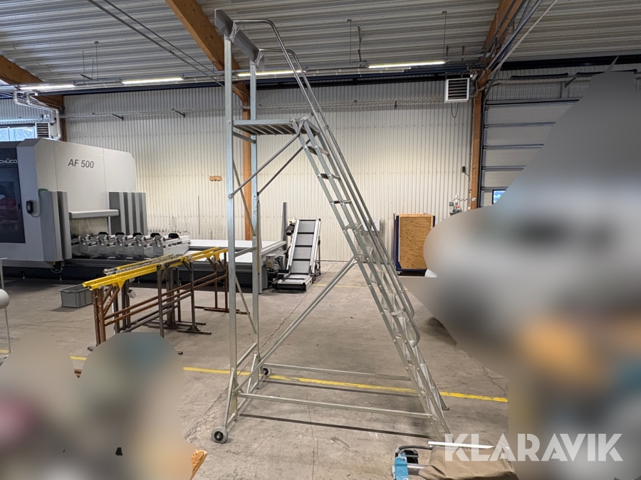 Rullbar plattformsstege Wibe