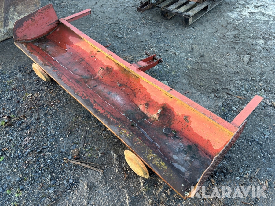 Bakblad med trepunktsfäste