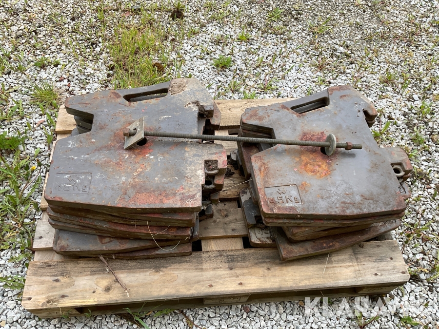 Frontvikter Massey Ferguson 45 Kg 13st