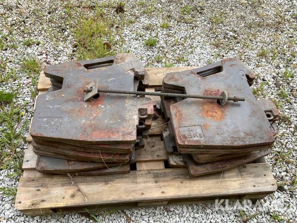Frontvikter Massey Ferguson 45 Kg 13st