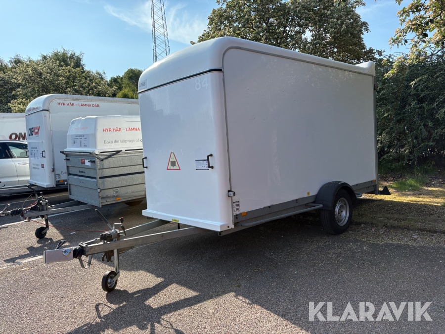Volymsläp 11 m³ Brenderup CE100035 med lastbrygga